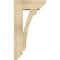 Ekena Millwork Legacy Slat Rough Sawn Bracket w/ Offset Brace, Douglas Fir, 6"W x 14"D x 26"H BKT0604X14X26LEC06RDF - alternate 2